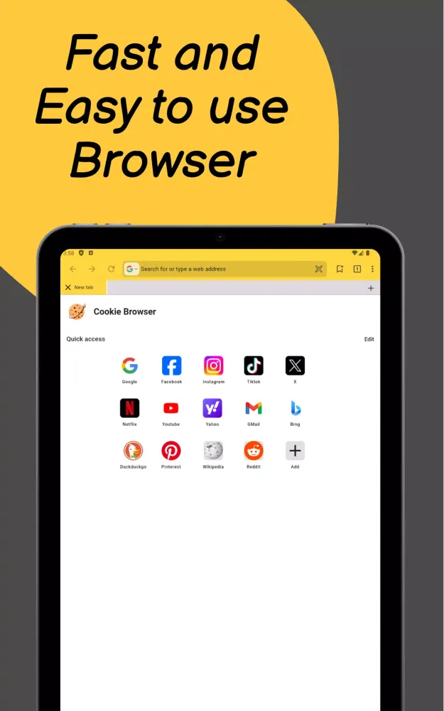 Cookie Browser Screenshots