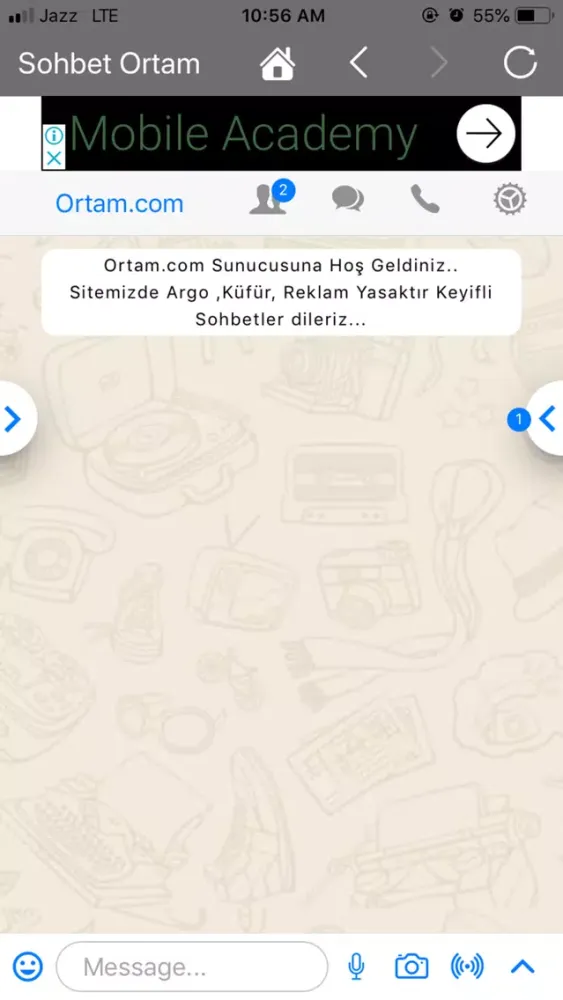Voice Chat Rooms - Ortam سکرین شاٹس