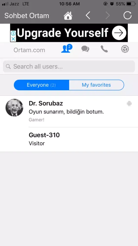 Voice Chat Rooms - Ortam سکرین شاٹس
