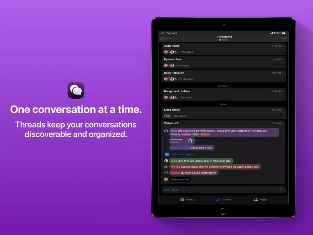 Quill Chat iPad 应用截图