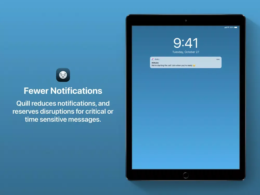 Quill Chat iPad 应用截图