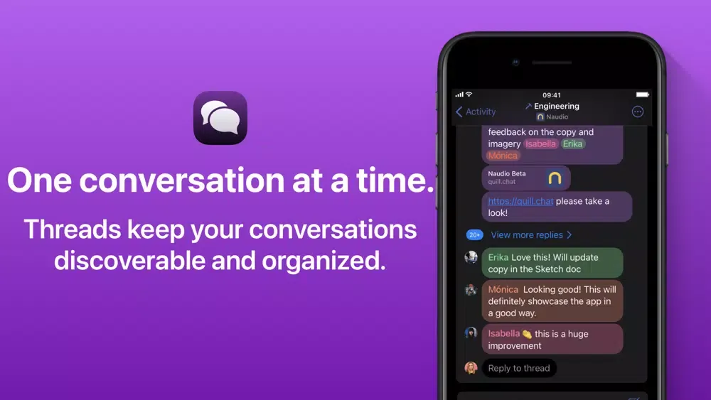 Quill Chat应用截图