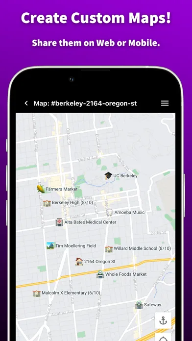ภาพหน้าจอของ Map Buddy: Find and Make Maps