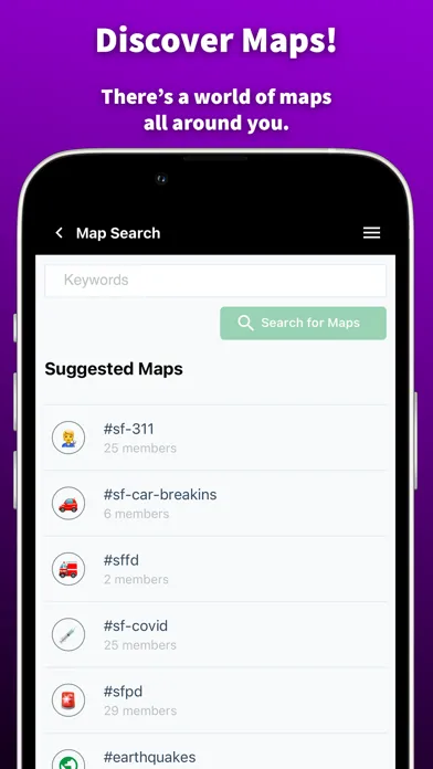 ภาพหน้าจอของ Map Buddy: Find and Make Maps