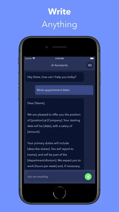 AI Chat Bot - Poly Chat Master स्क्रीनशॉट