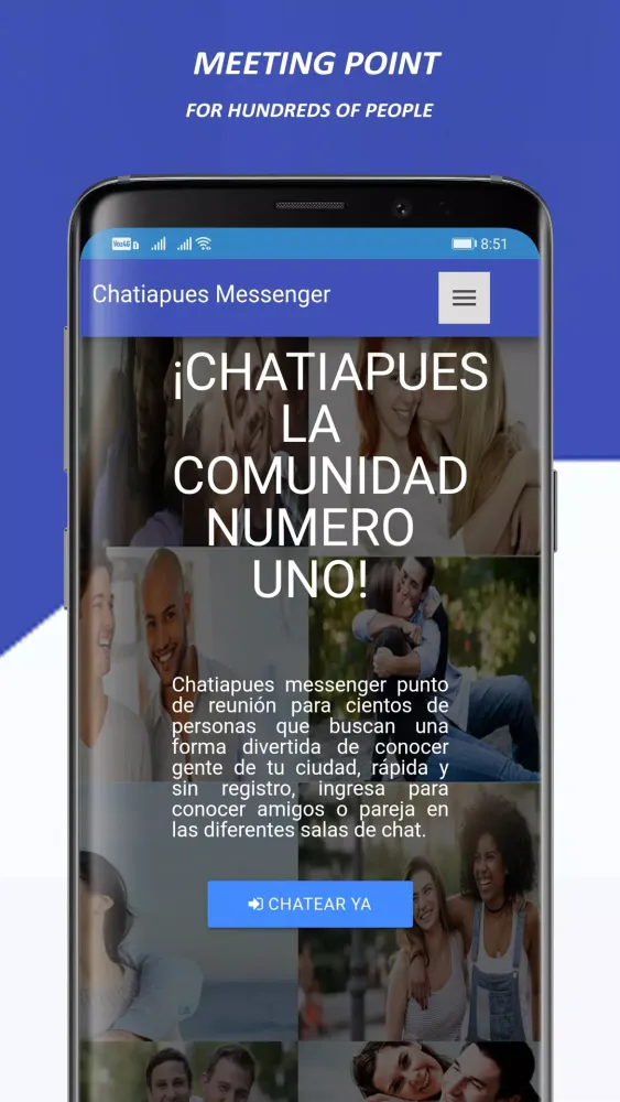 Chatiapues Messenger Screenshots