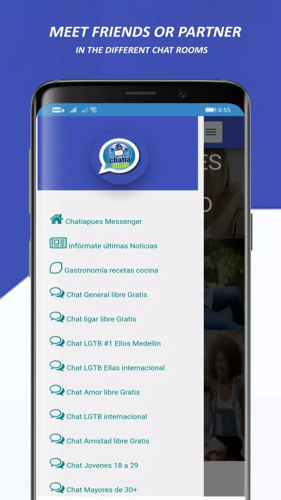 Chatiapues Messenger Screenshots