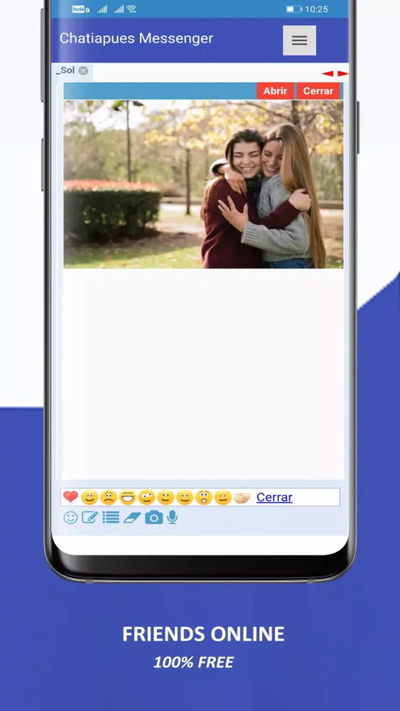 Chatiapues Messenger Screenshots