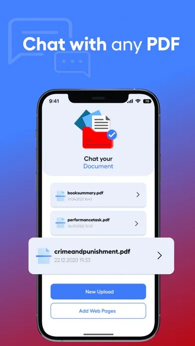 Скриншоты ChatPDF: PDF Ai & Pdf Summary