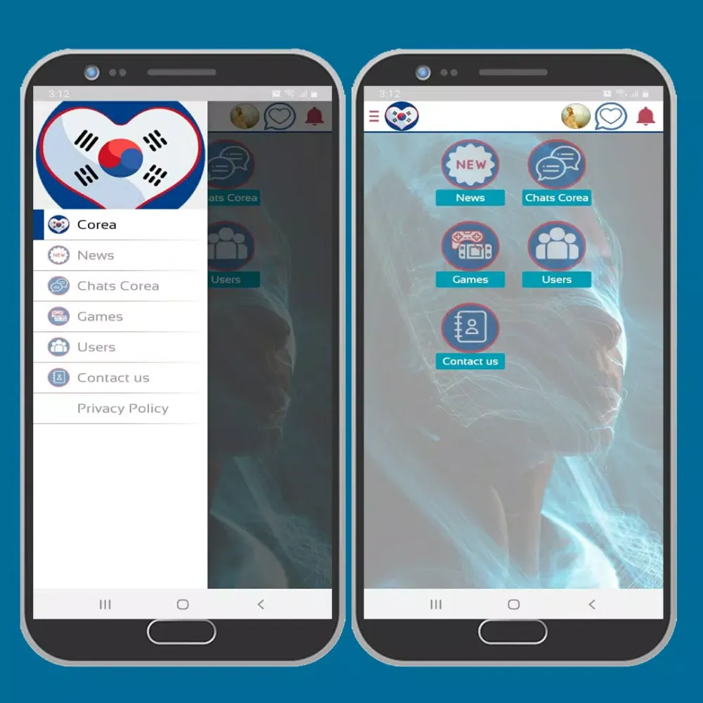ภาพหน้าจอของ Korean dating apps, bts army