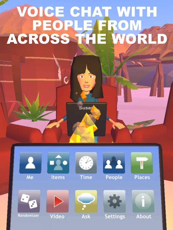 Chatty: Chat & Play iPad  Screenshots