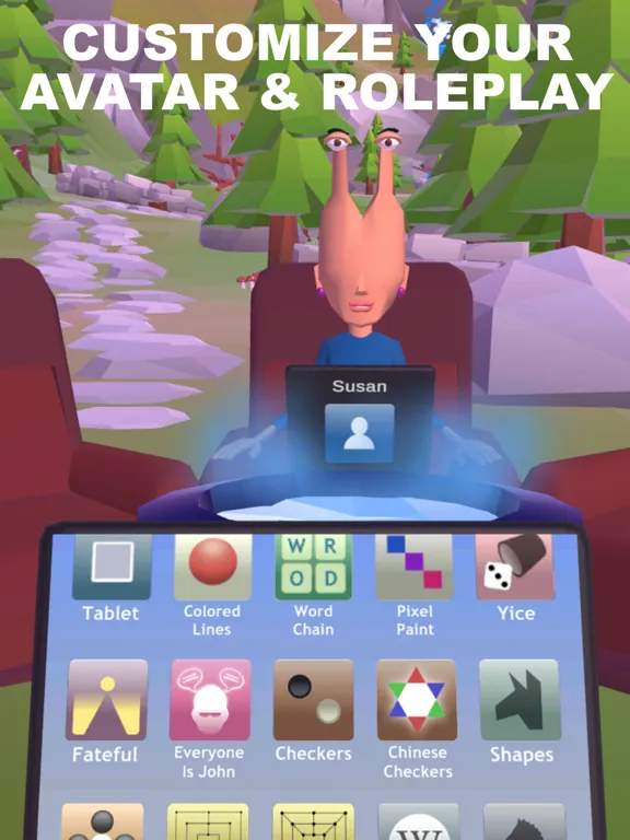 Chatty: Chat & Play iPad  Screenshots