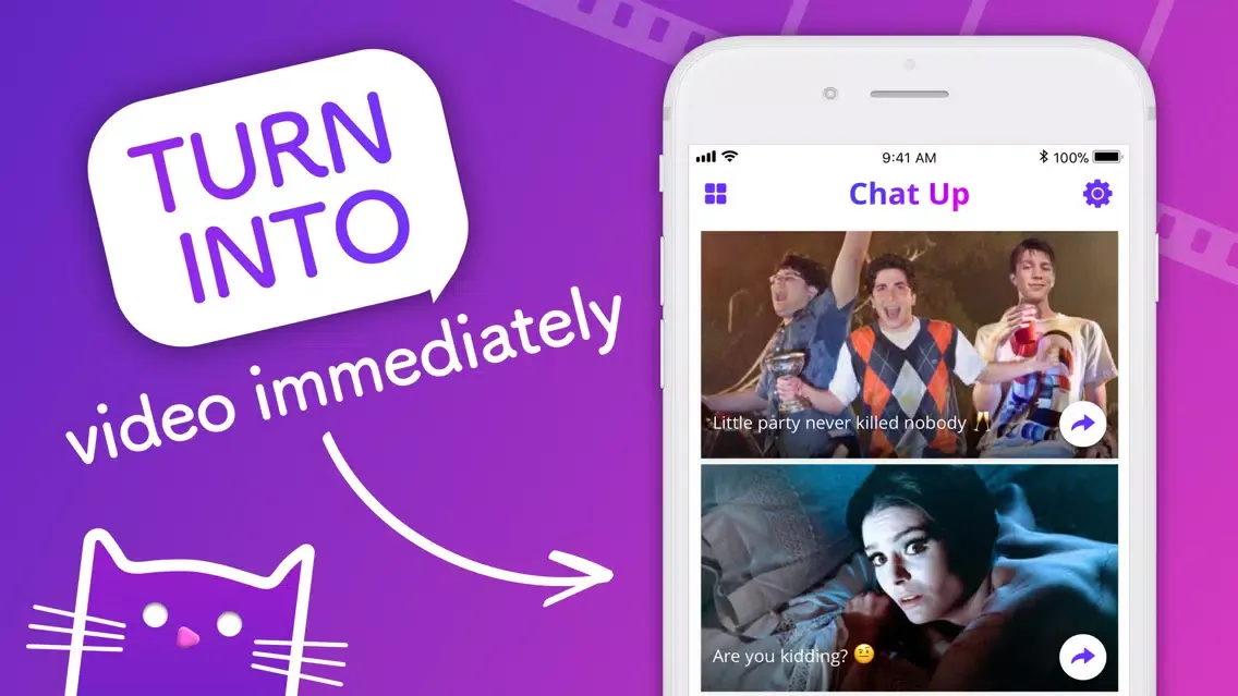 تصاویر ChatUP - Text & emoji to video
