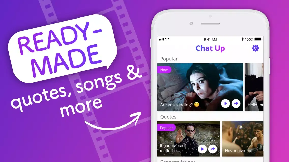 تصاویر ChatUP - Text & emoji to video