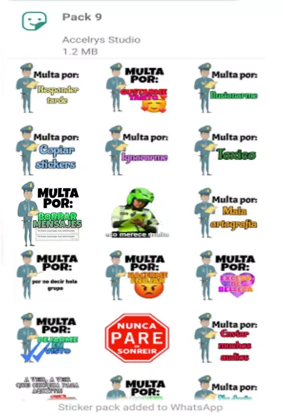 WASticker memes stickers应用截图