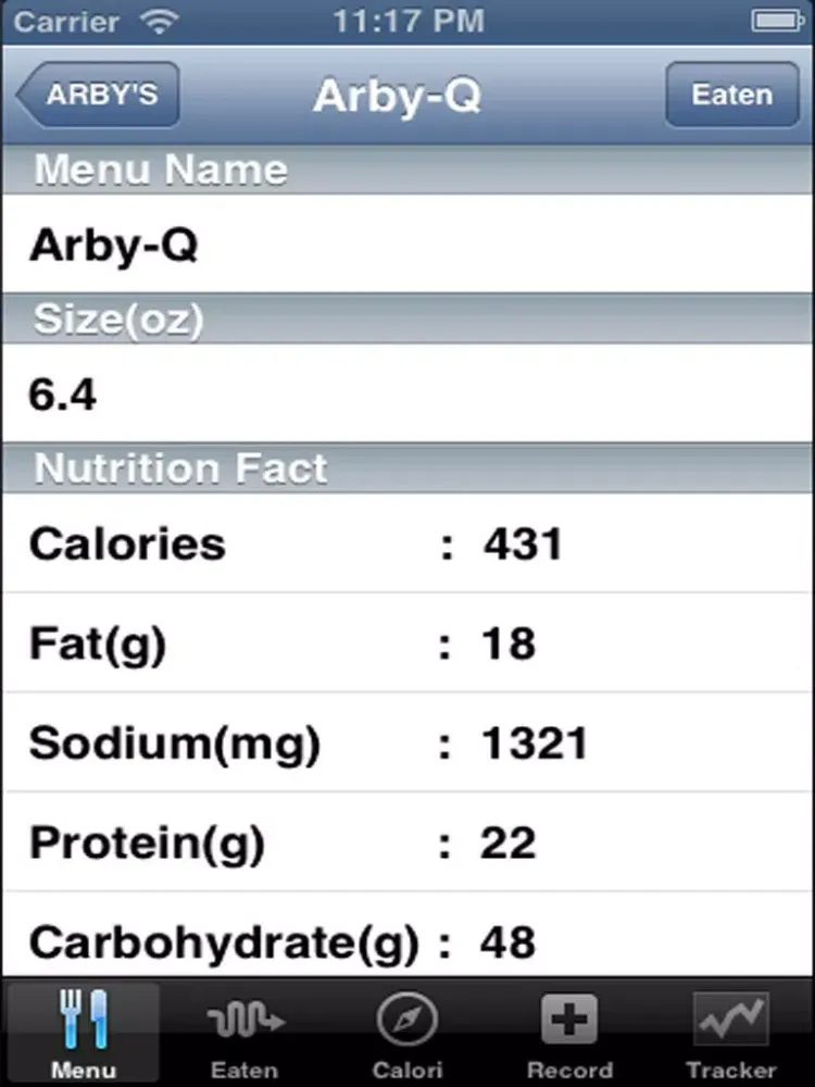 Capturas de pantalla de Diet Tracker Diabetic iPad 