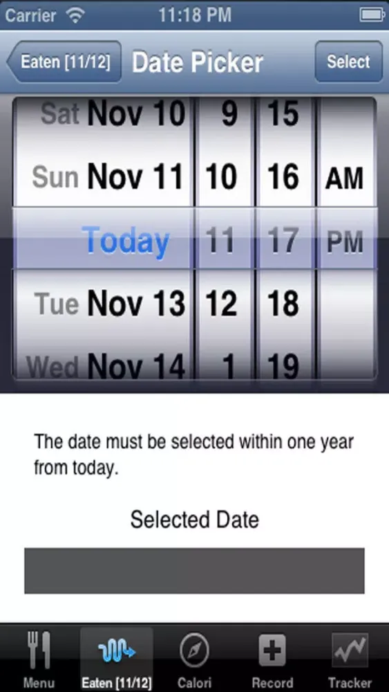 Capturas de pantalla de Diet Tracker Diabetic