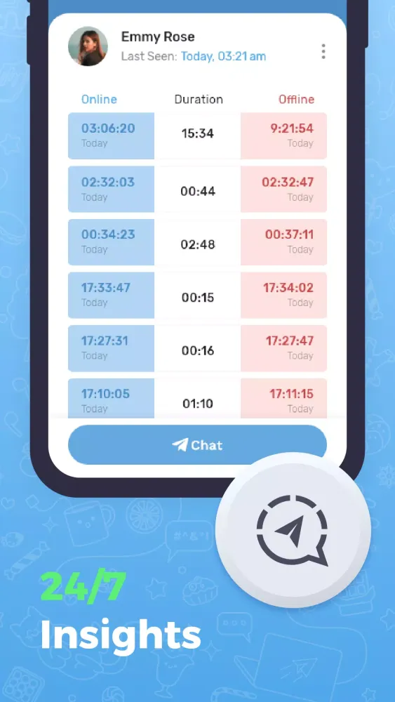 Check-Chat. TG Messanger Screenshots