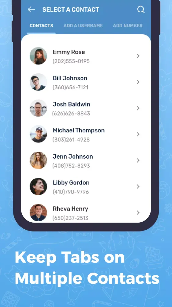 Check-Chat. TG Messanger Screenshots