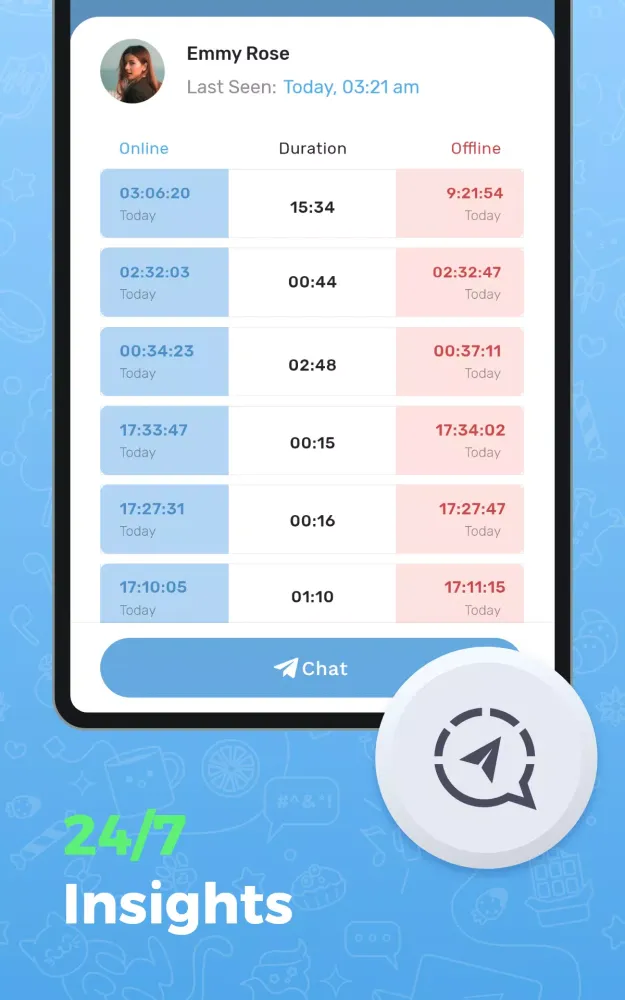 Check-Chat. TG Messanger Screenshots