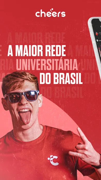 Capturas de pantalla de Cheers: O App do Universitário
