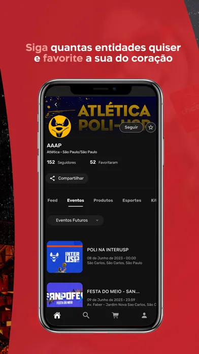 Capturas de pantalla de Cheers: O App do Universitário