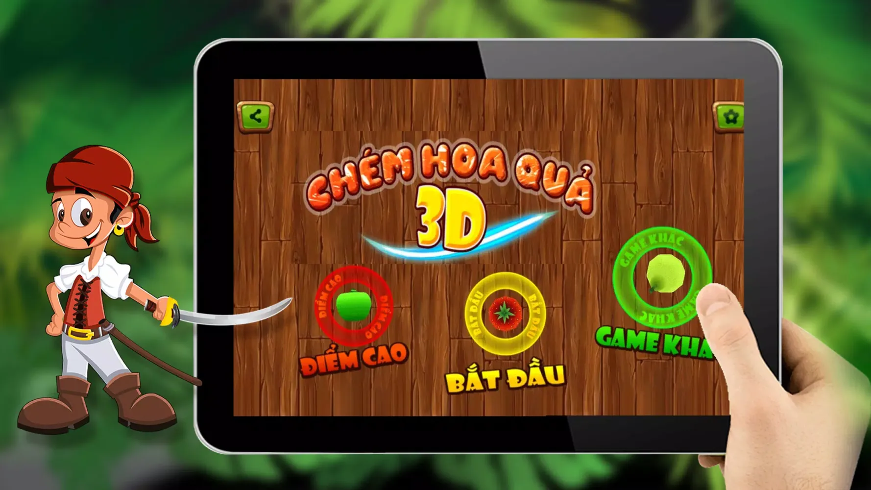 Screenshot di Chem Hoa Qua 3D