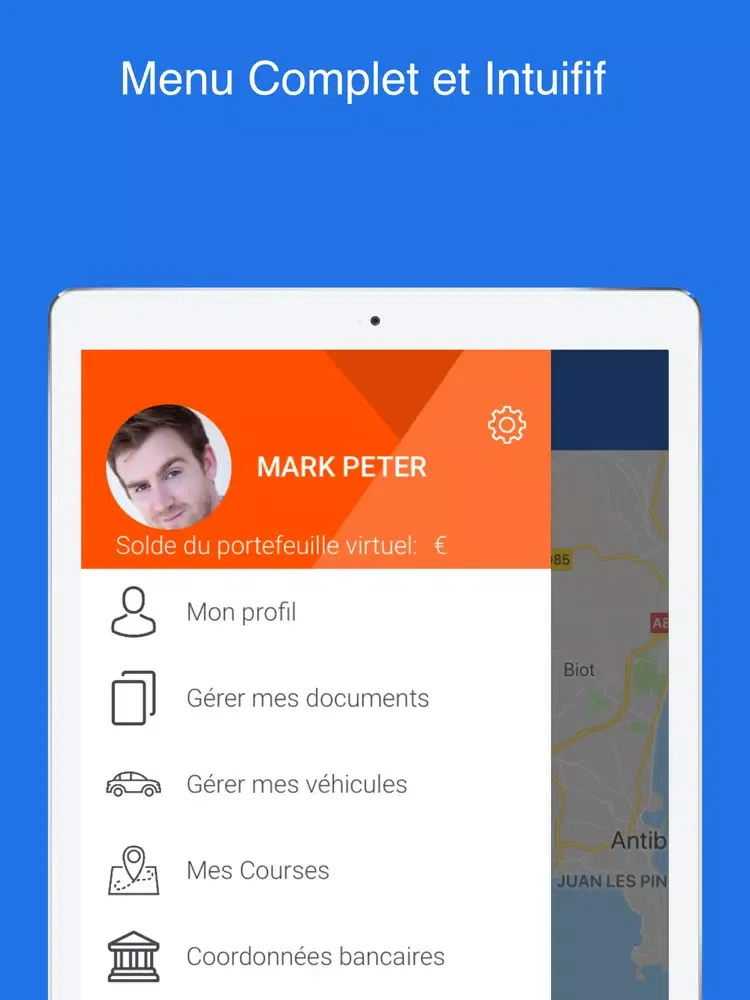 Captures d'écran de Chemin France Chauffeur iPad 