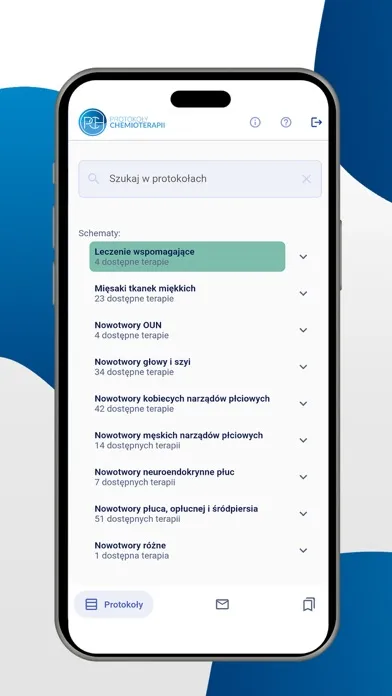 Protokoły Chemioterapii Screenshots