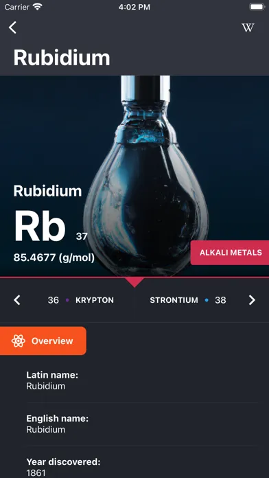 Zrzuty ekranu Periodic Table: Chemistry 2024