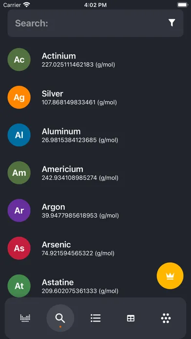 Zrzuty ekranu Periodic Table: Chemistry 2024