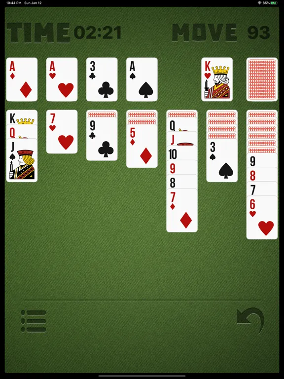 Solitaire HD™ iPad  Screenshots