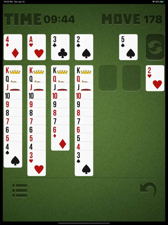 Solitaire HD™ iPad  Screenshots