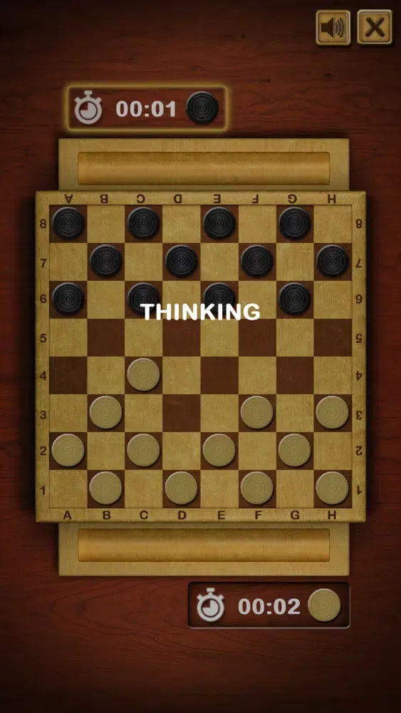 Checkers: 2 players chess game سکرین شاٹس