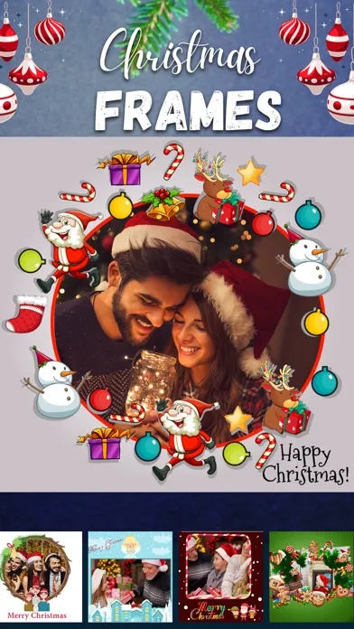 Captures d'écran de Merry Christmas Photo frames *