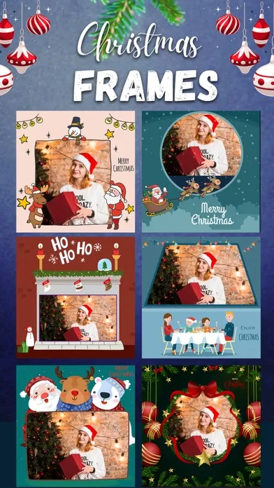 Captures d'écran de Merry Christmas Photo frames *