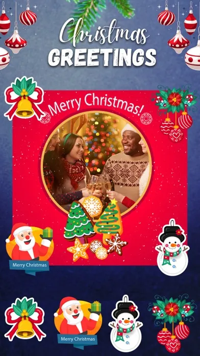 Captures d'écran de Merry Christmas Photo frames *