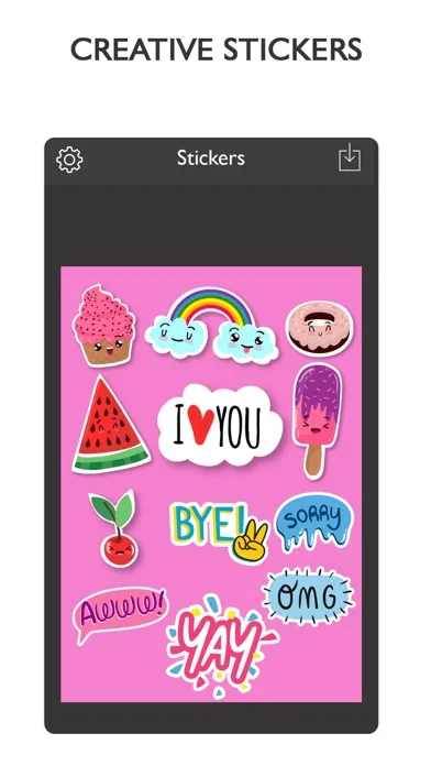 Square Pic Photo Editor سکرین شاٹس