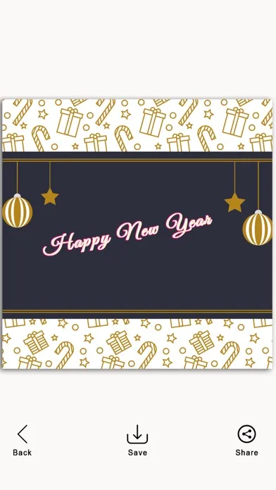 Invitation For Xmas & New year Screenshots