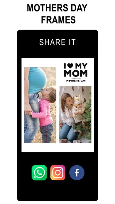 تصاویر Mother's Day Photo Frames Cake