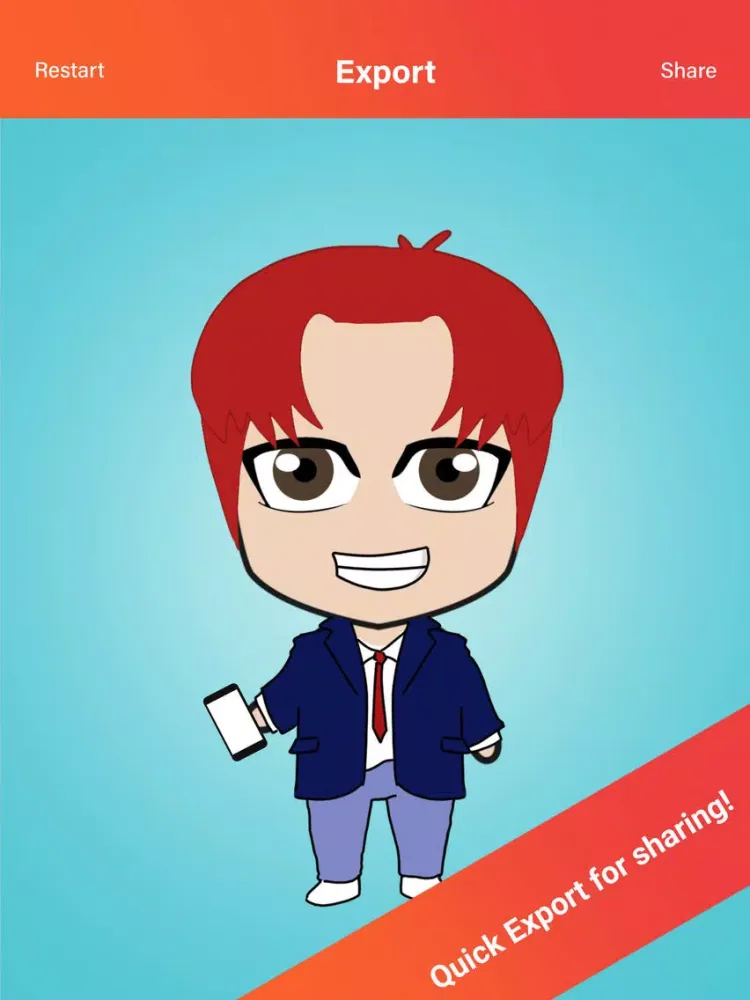 Chibi BTS Army Creator iPad 应用截图