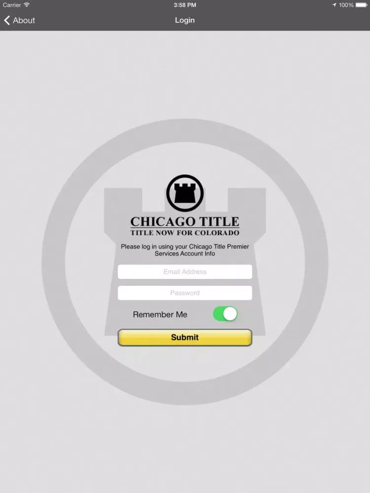 Capturas de tela do Chicago Title Now for Colorado iPad 