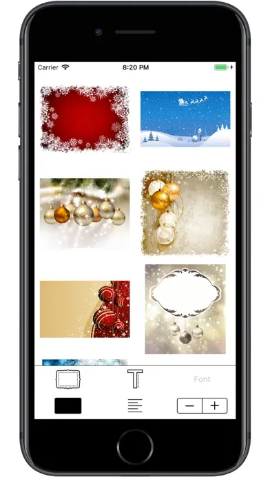 Zrzuty ekranu Merry Christmas - Gift Card
