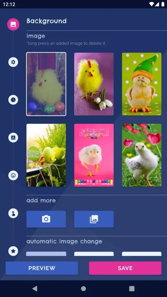 Easter Chicks Live Wallpaper Screenshots
