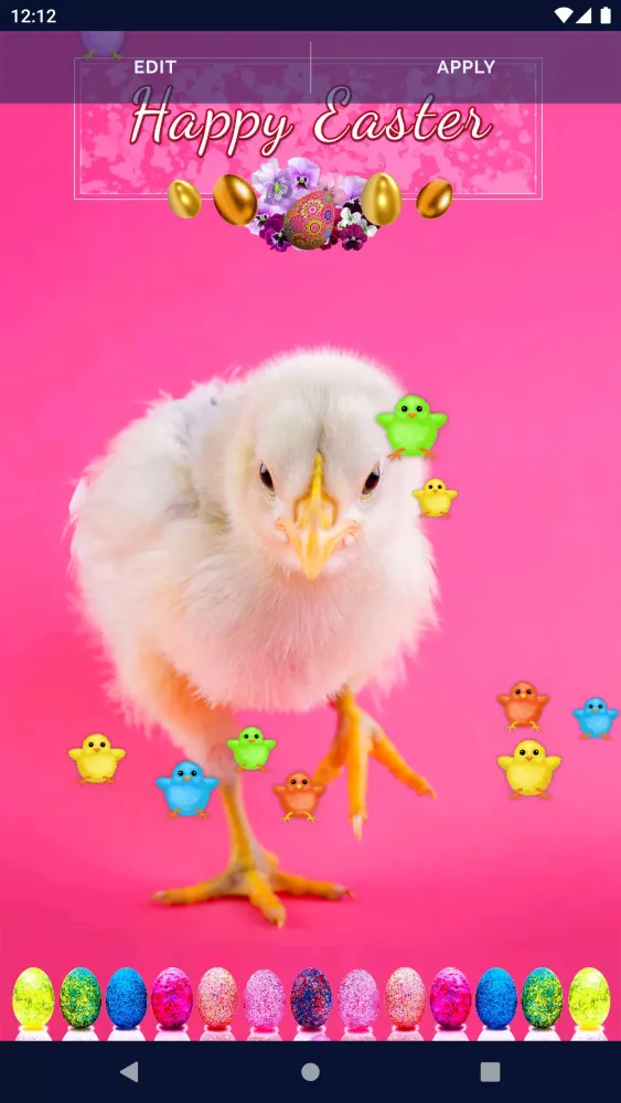 Easter Chicks Live Wallpaper Screenshots