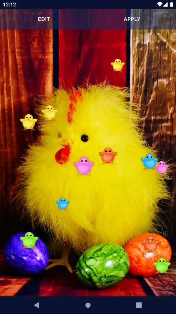 Easter Chicks Live Wallpaper Screenshots