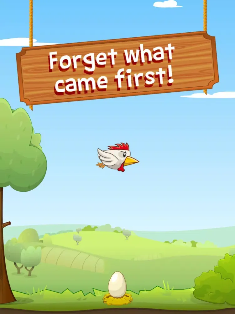 Chicken Flight - Arcade Flyer iPad  سکرین شاٹس
