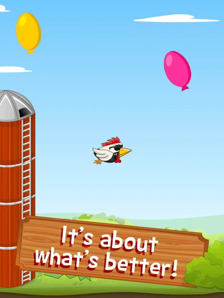 Chicken Flight - Arcade Flyer iPad  سکرین شاٹس