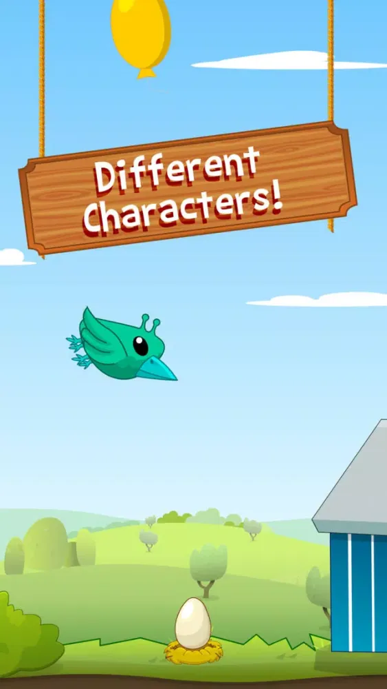 Chicken Flight - Arcade Flyer سکرین شاٹس