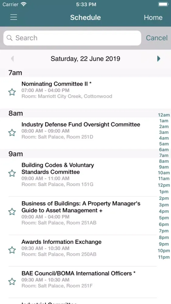 BOMA App Screenshots